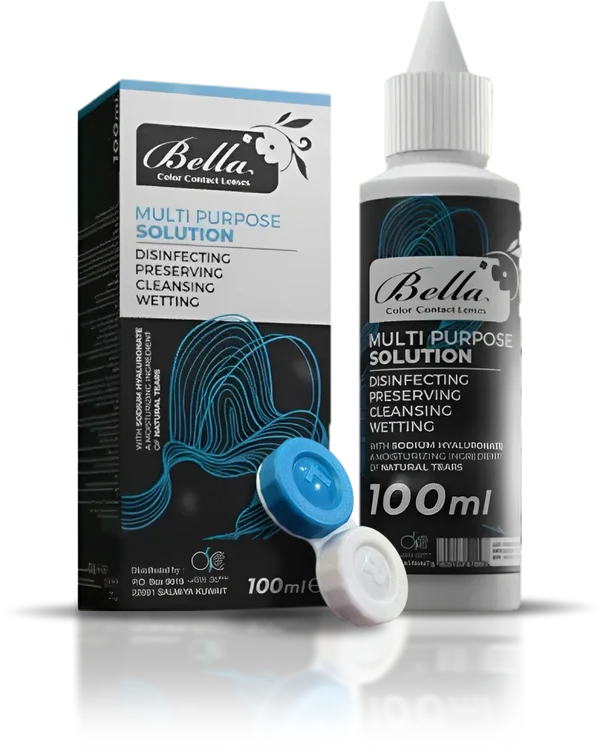 Bella Solution 100ML made in italy \ clean contact lenses | optic dib beirut lebanon