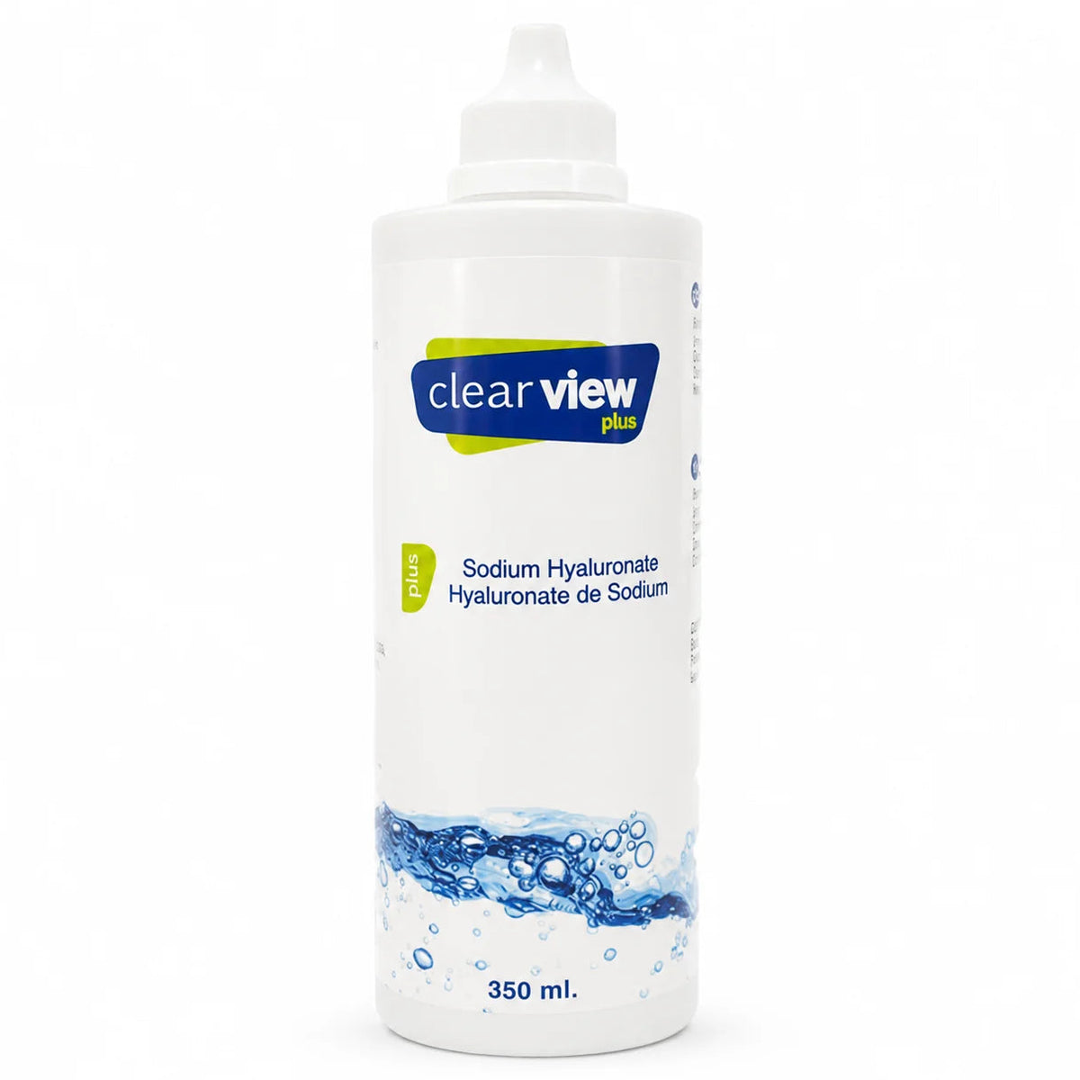 Clear view plus
All in one contact lenses solution, sepecifically for dry and sensitive eyes.&nbsp;

Cleans &amp; eliminates proteins-Disinfects-Stores-Rinses-Wets-Lubricates

size :350 ml