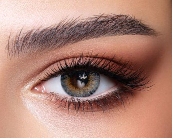 ocean blue bella  one day color contact lenses dib optic beirut haret hreik