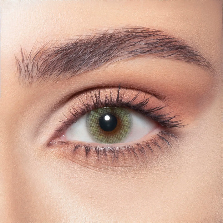 Bella monthly lenses jade green